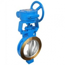 High performance wafer butterfly valve